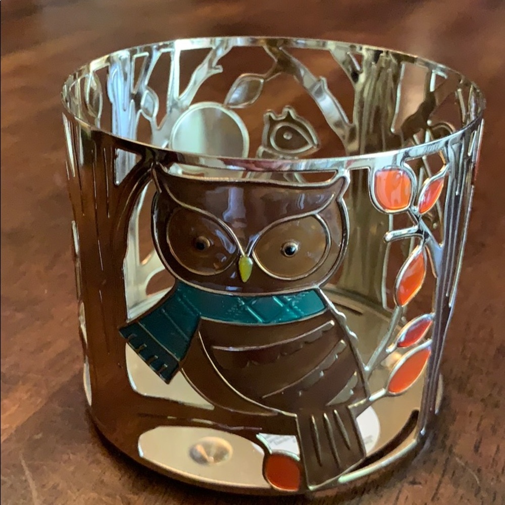 Fall candle holder